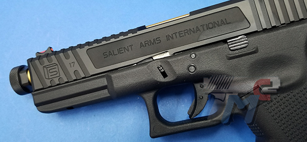 EMG x Umarex SAI Custom TIER 1 Glock 17 Gen.4 Gas Blow Back - Click Image to Close